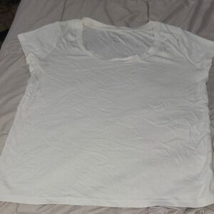 A New Day White Short Sleeve Tee